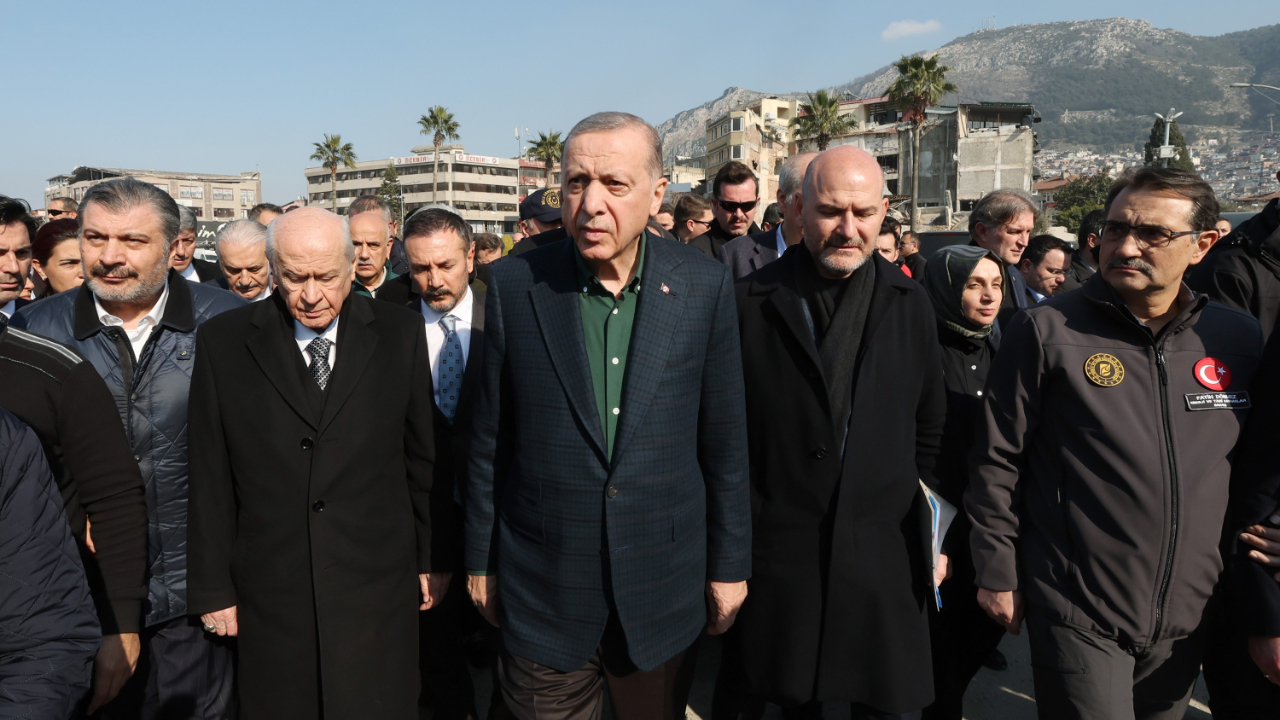 Cumhurbaşkanı Erdoğan ve Devlet Bahçeli Osmaniye'de