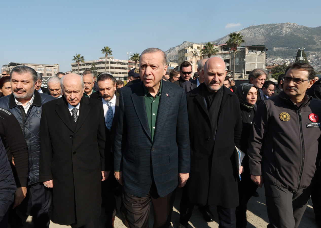 Cumhurbaşkanı Erdoğan ve Devlet Bahçeli Osmaniye'de