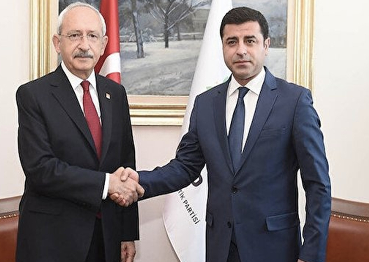 HDP'li Selahattin Demirtaş'tan Kemal Kılıçdaroğlu'na destek: "Yürü Bay Kemal"