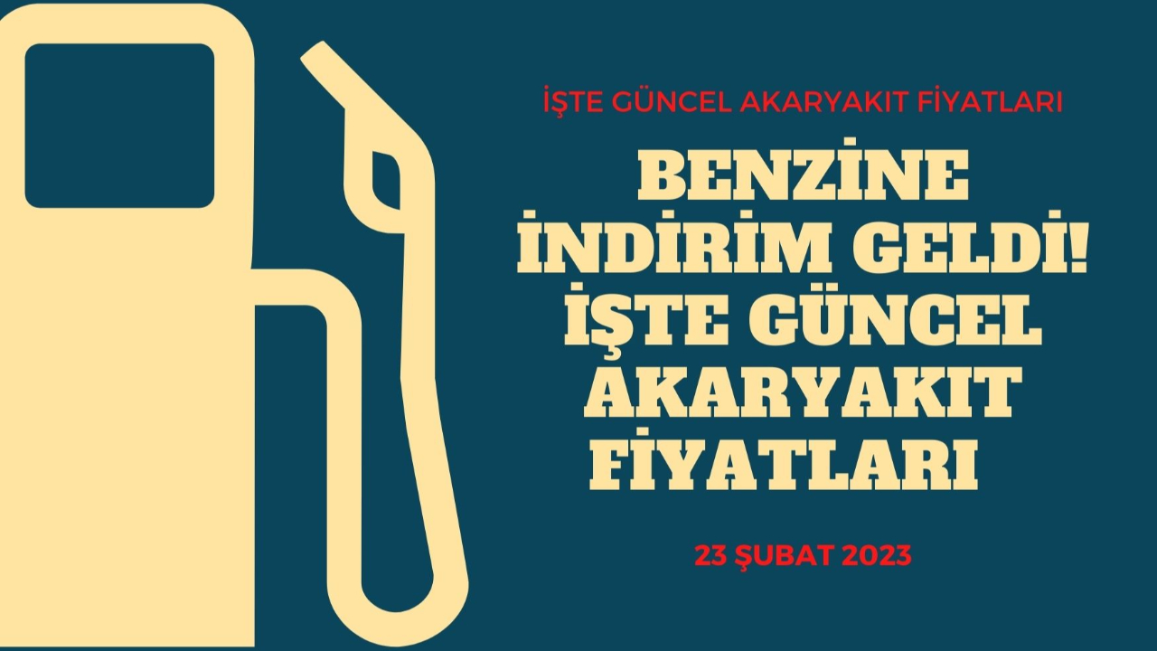 Benzine indirim geldi! İşte güncel akaryakıt fiyatları