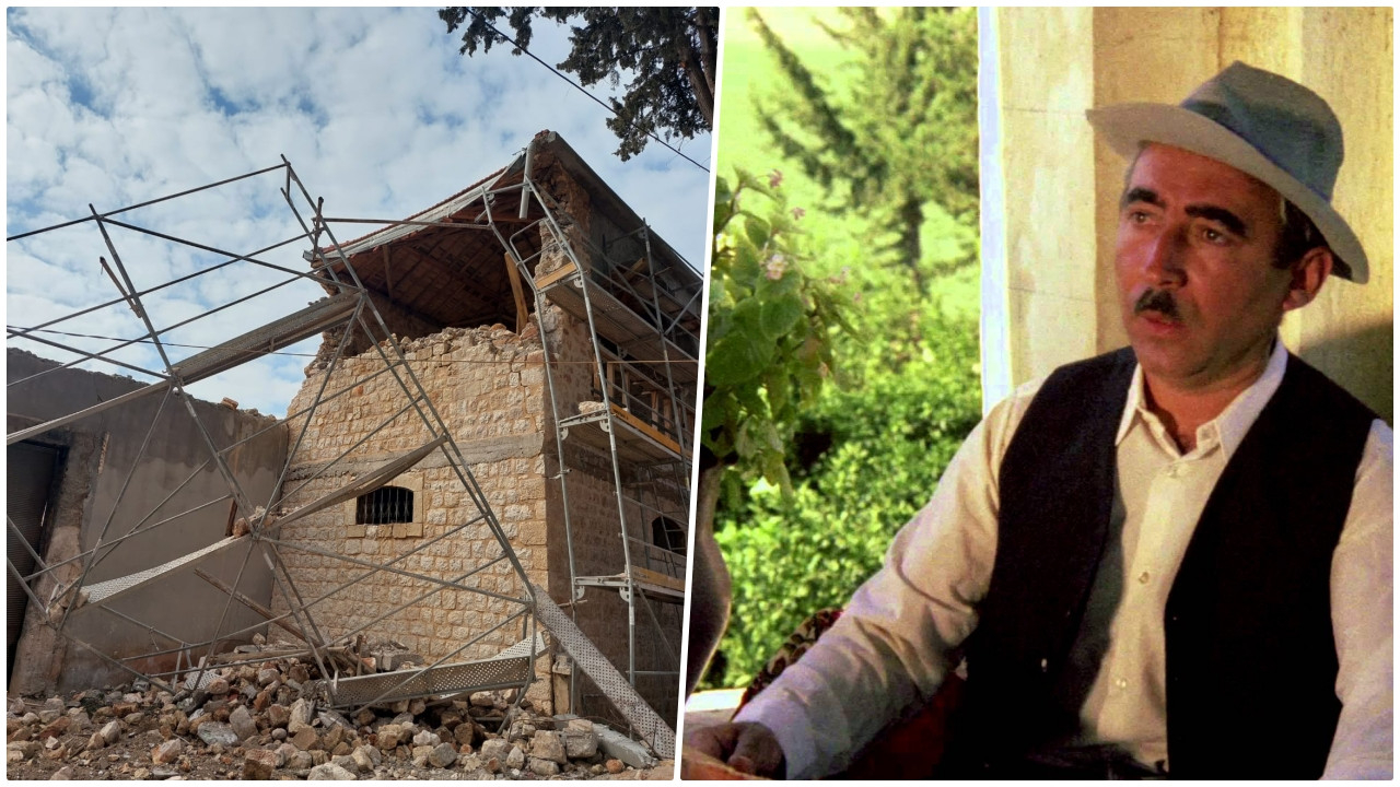 Kibar Feyzo’nun çekildiği tarihi konak Hatay'daki depremde hasar aldı