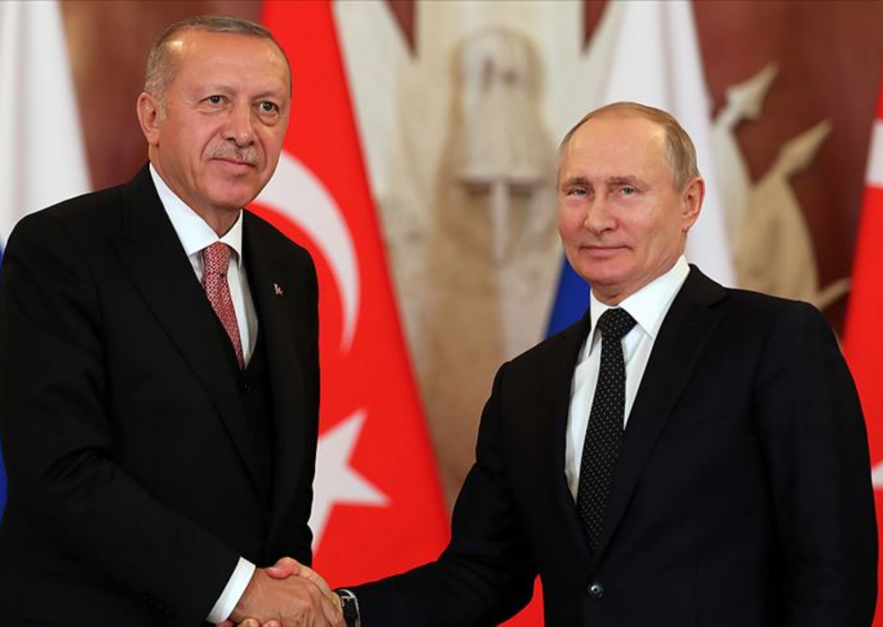 Cumhurbaşkanı Erdoğan, Putin ile görüştü!