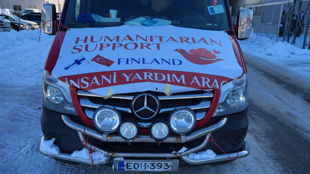Finlandiya’da yaşayan SuperHaber izleyicisinden Türkiye'ye deprem yardımı!