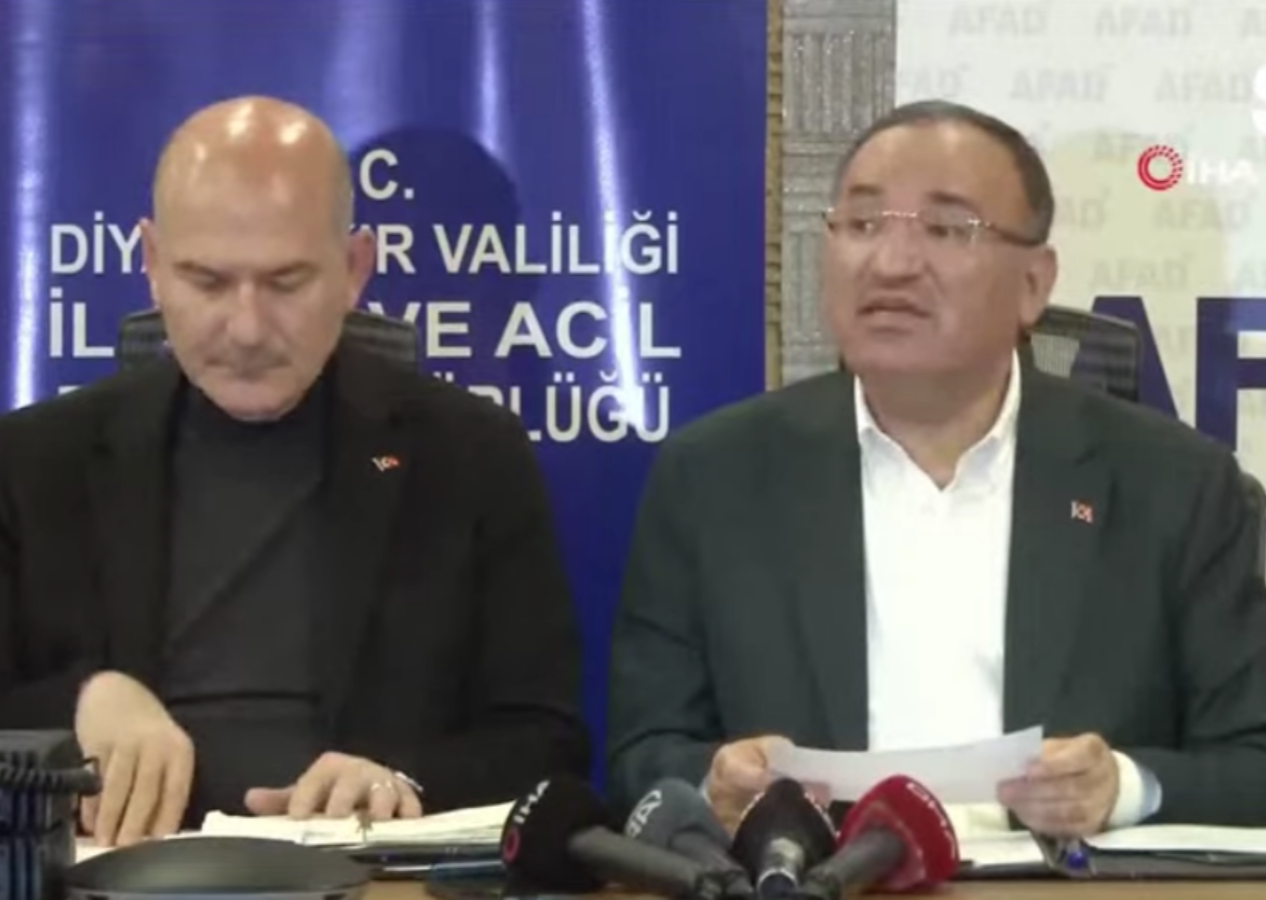 Bakan Soylu ve Bozdağ Diyarbakır'da duyurdu: İsias Otel'de gizlilik kararı yok!