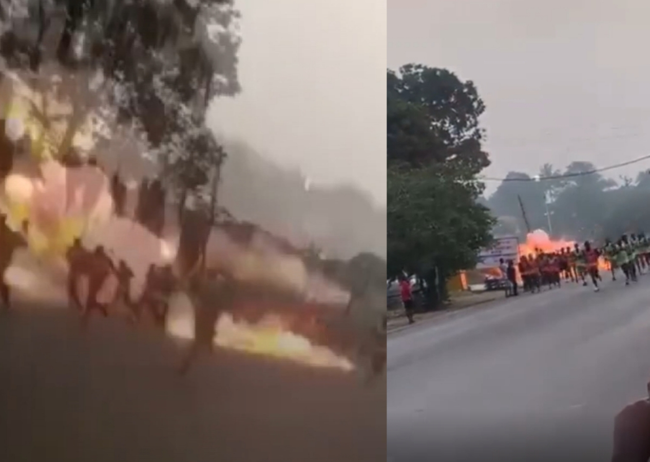 Kamerun'da sporculara bombalı saldırı: Korkunç anlar