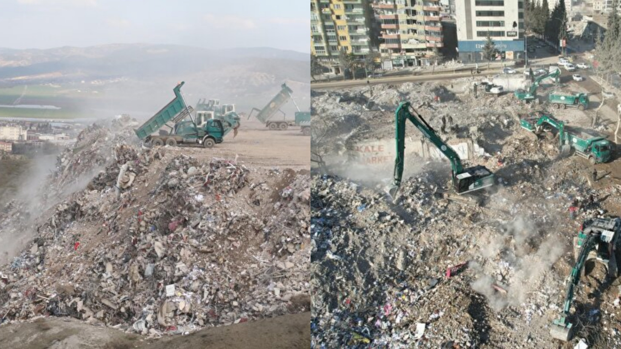 Kahramanmaraş’taki enkazın kaldırılması 1,5 ay sürecek