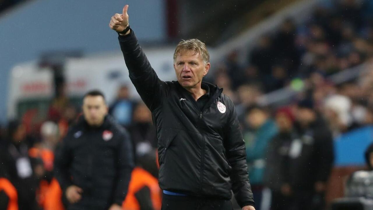 Antalyaspor Teknik Sorumlusu Alfons Franciscus Groenendijk Beşiktaş beraberliğini değerlendirdi: 1 puan almak bizim için kazanımdır...