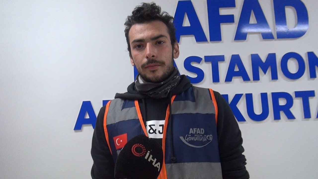 AFAD gönüllüsünden duygusal sözler!