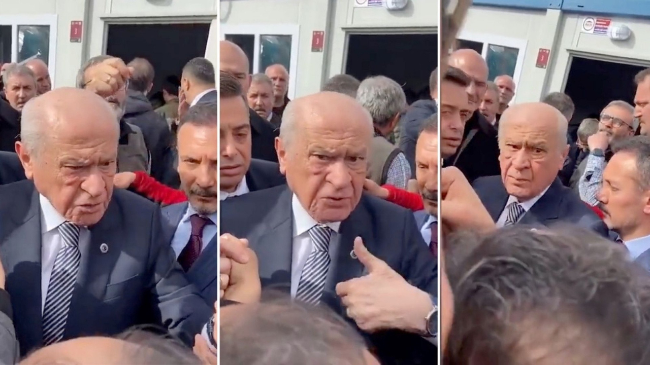 MHP'den Bahçeli'nin Elbistan'da depremzedelerle girdiği tartışmaya dair açıklama!