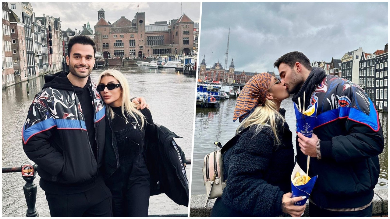 İrem Derici'den ilan-ı aşk! Atakan Işıktutan ile romantik pozlarını yayınladı