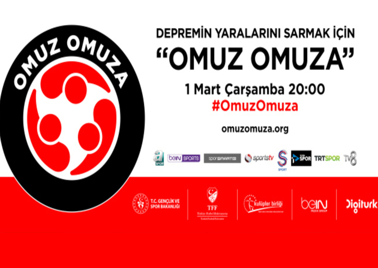 Türk Futbol Dünyası depremzedeler için kenetlendi!