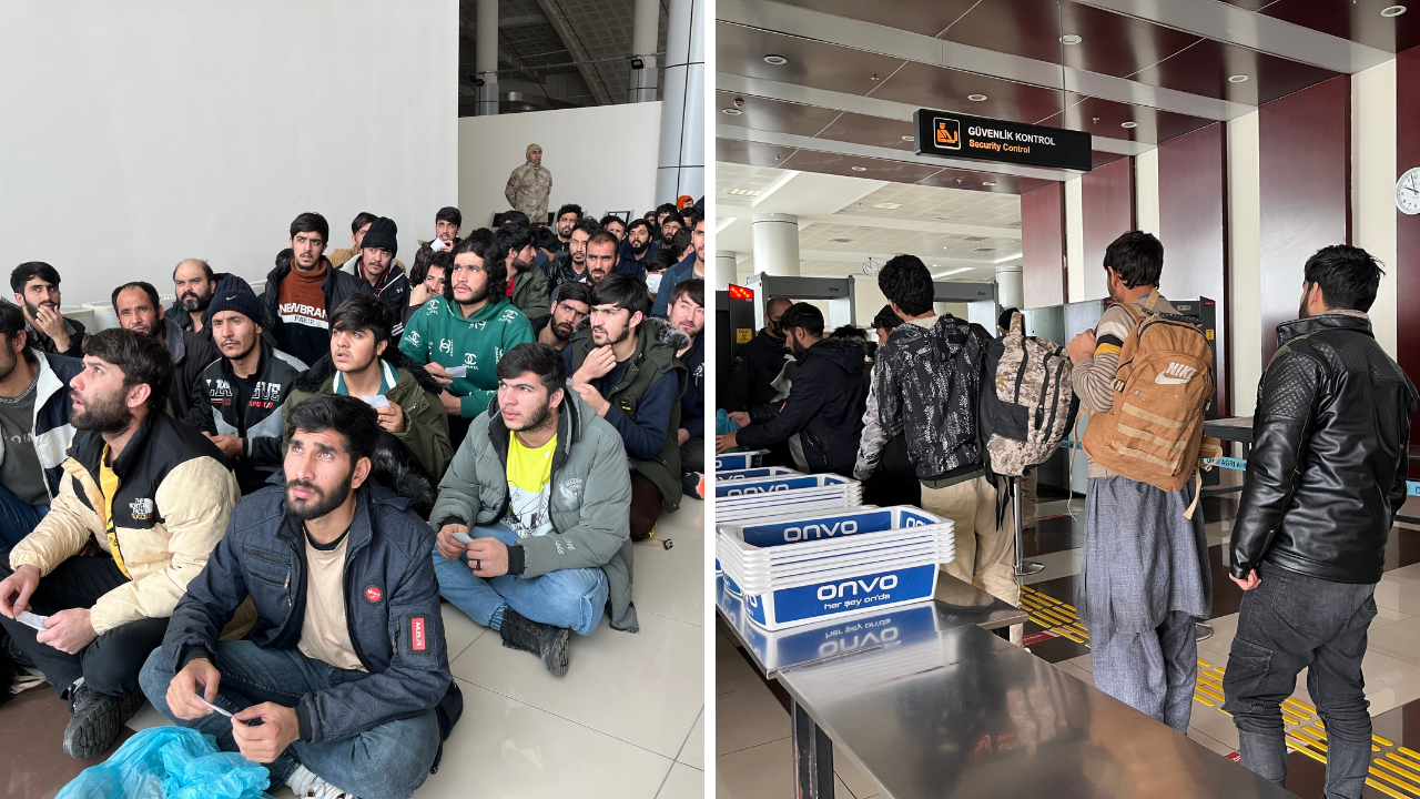 Kaçak yollarla ülkeye giren 136 Afgan sınır dışı edildi!