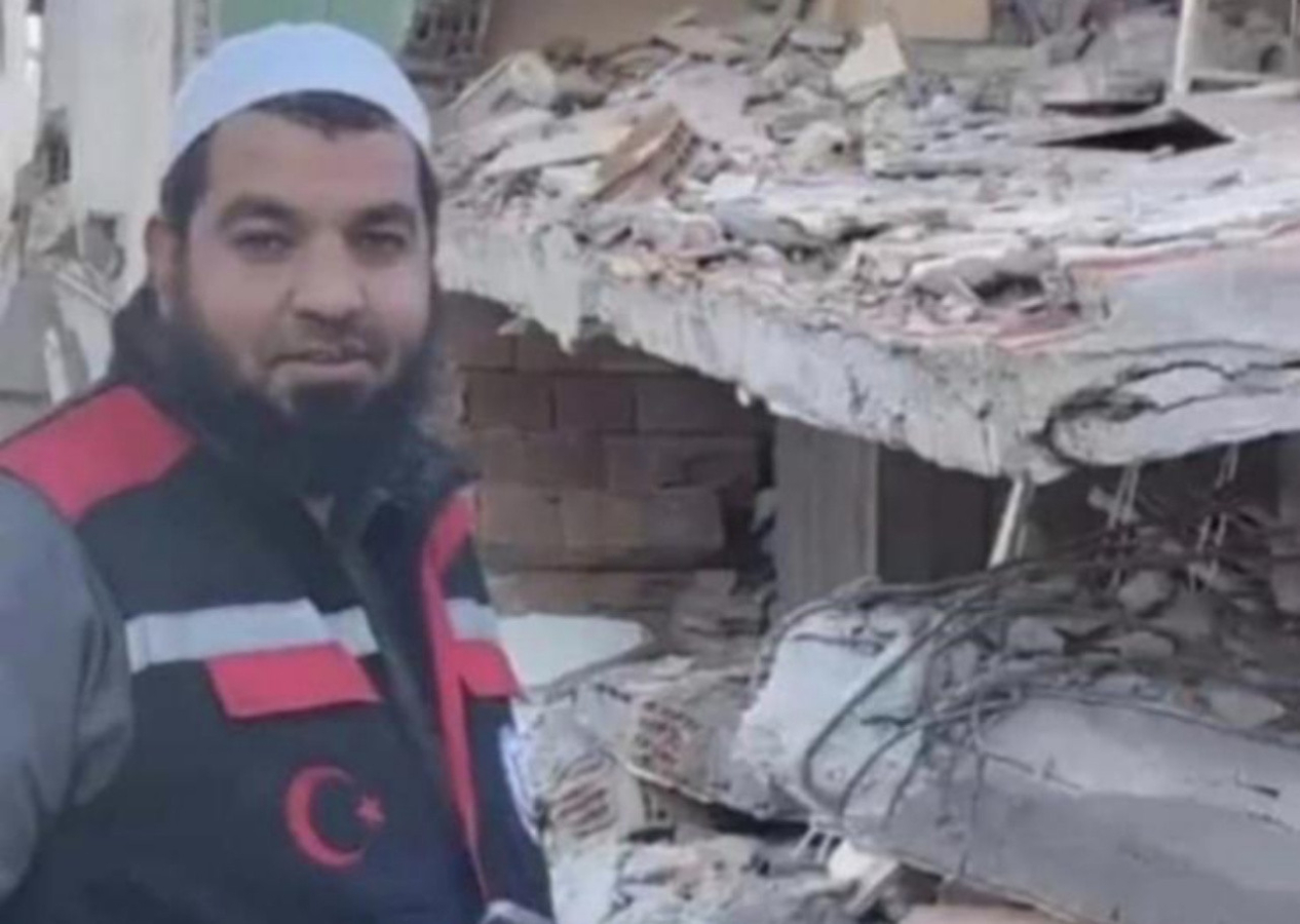 Depremde arama kurtarma çalışmalarına katılan Filistinli Sami Aktaş Yahudi yerleşimcilerce katledildi!