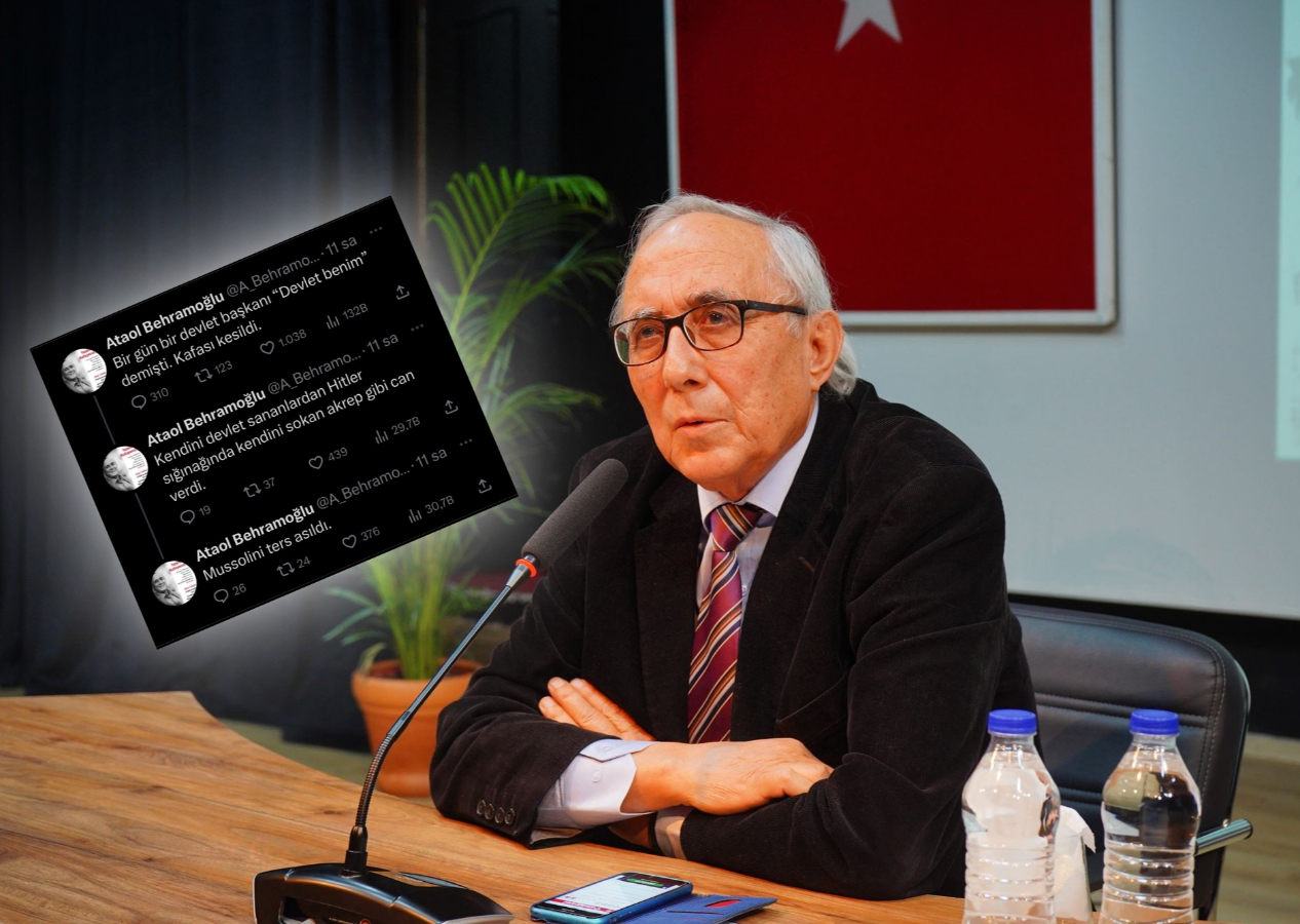 Cumhuriyet yazarı Ataol Behramoğlu'ndan skandal ölüm tehdidi!