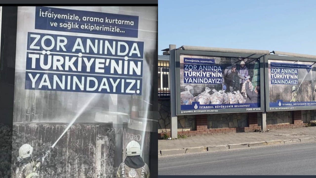 İmamoğlu'nun afişleri tepki çekti! 'Halkımız' diyemedi