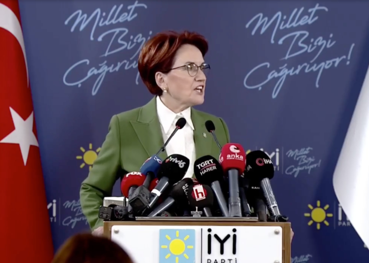 Akşener 6'lı Masa'dan çekildi! Mansur Yavaş ve Ekrem İmamoğlu'nu göreve çağırdı!