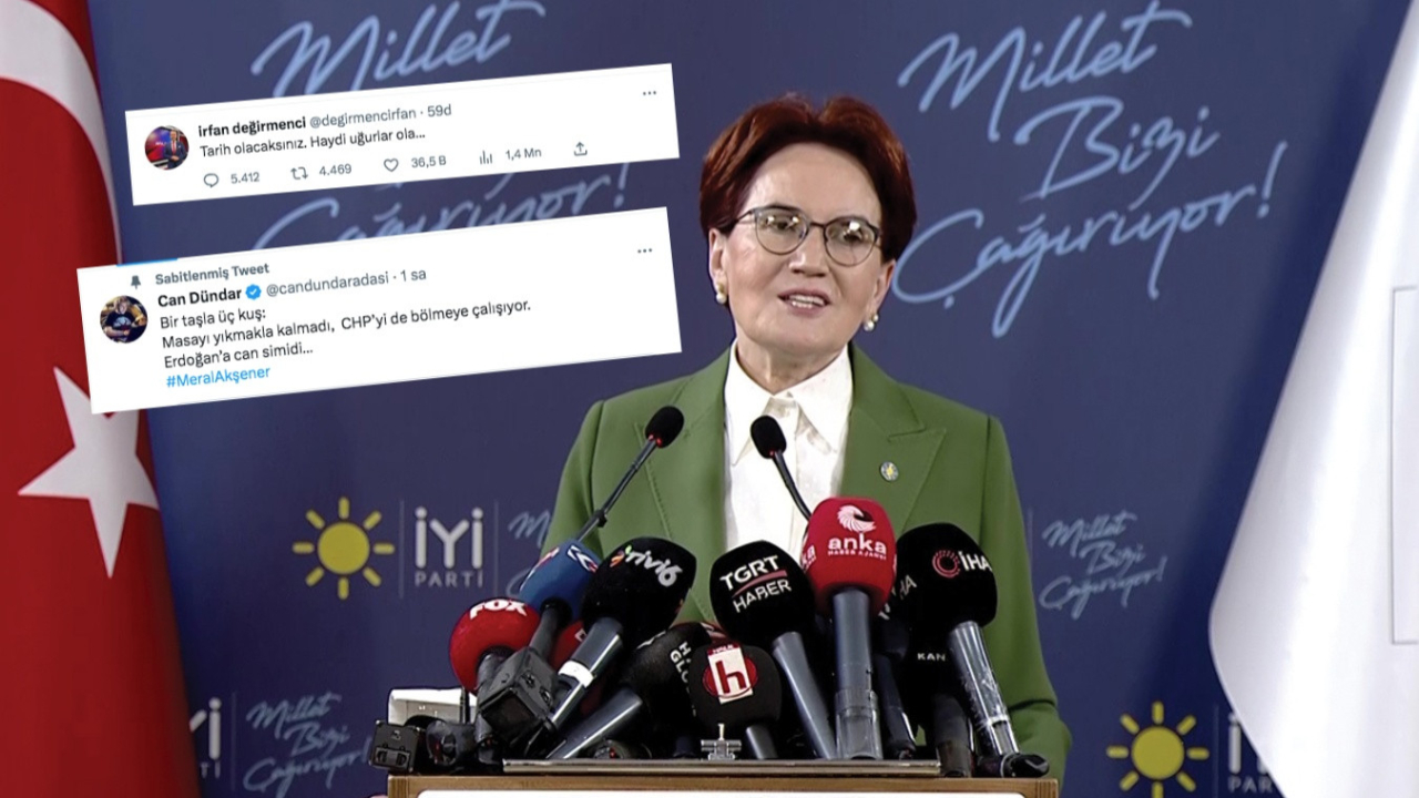 Akşener'in çıkışına CHP'li isimlerden peş peşe tepki: CHP'yi de bölmeye çalışıyor!