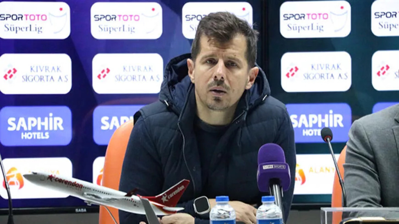 Başakşehir Teknik Direktörü Emre Belözoğlu Alanyaspor mağlubiyetini değerlendirdi: Kötü oyunun sorumluluğu bende...