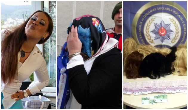 18 peruklu Ponzi Arzu mahkemeye başörtülü geldi...