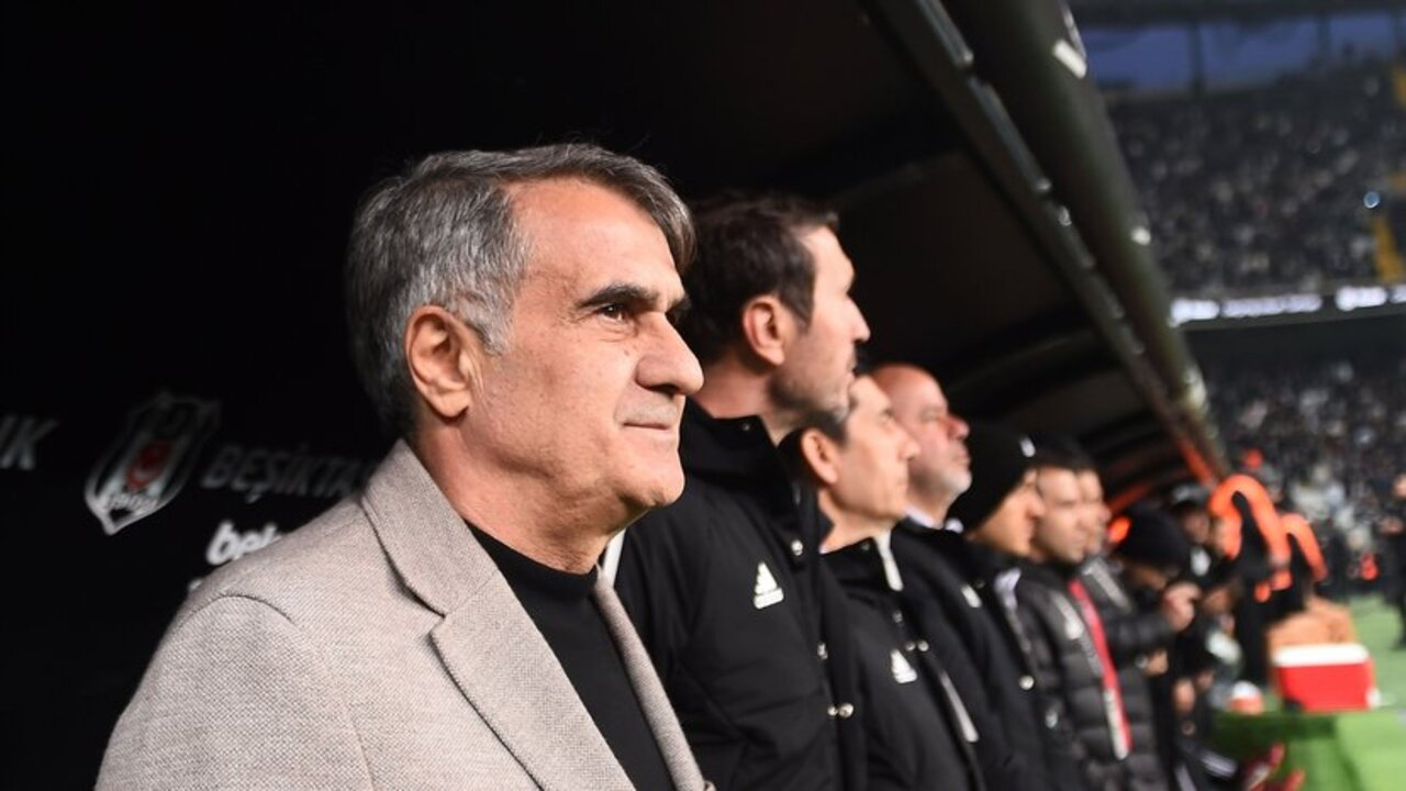 Şenol Güneş’ten Beşiktaş - Ankaragücü maçında 5 değişiklik birden!