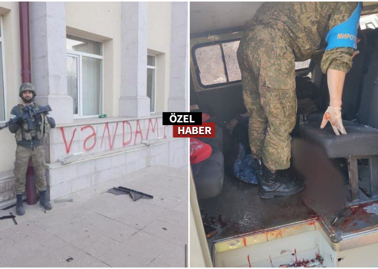 Karabağ’da ki çatışmanın perde arkası ortaya çıktı! Ermeniler sivil araçlarla silah mühimmat ve terörist taşıyor!