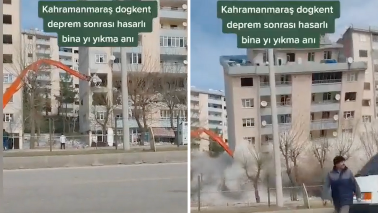 “Kontrollü yıkım” vatandaşı tehlikeyle burun buruna bıraktı