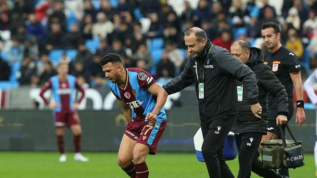 Trabzonspor'da Trezeguet'in sakatlık durumu belli oldu!
