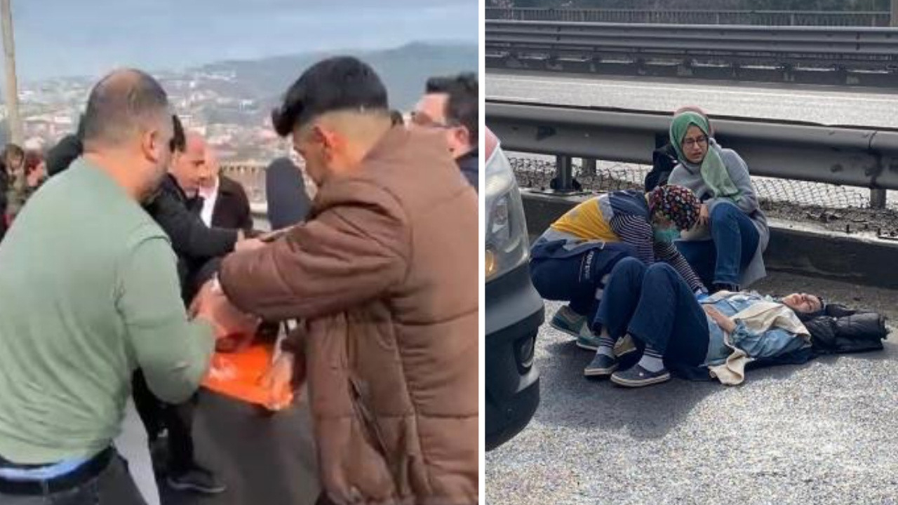 TEM'de peş peşe zincirleme kazalar: Çok sayıda yaralı var!