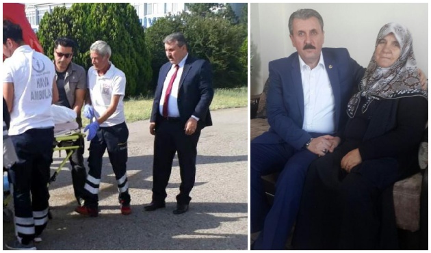 Mustafa Destici'nin annesi yoğun bakıma alındı...