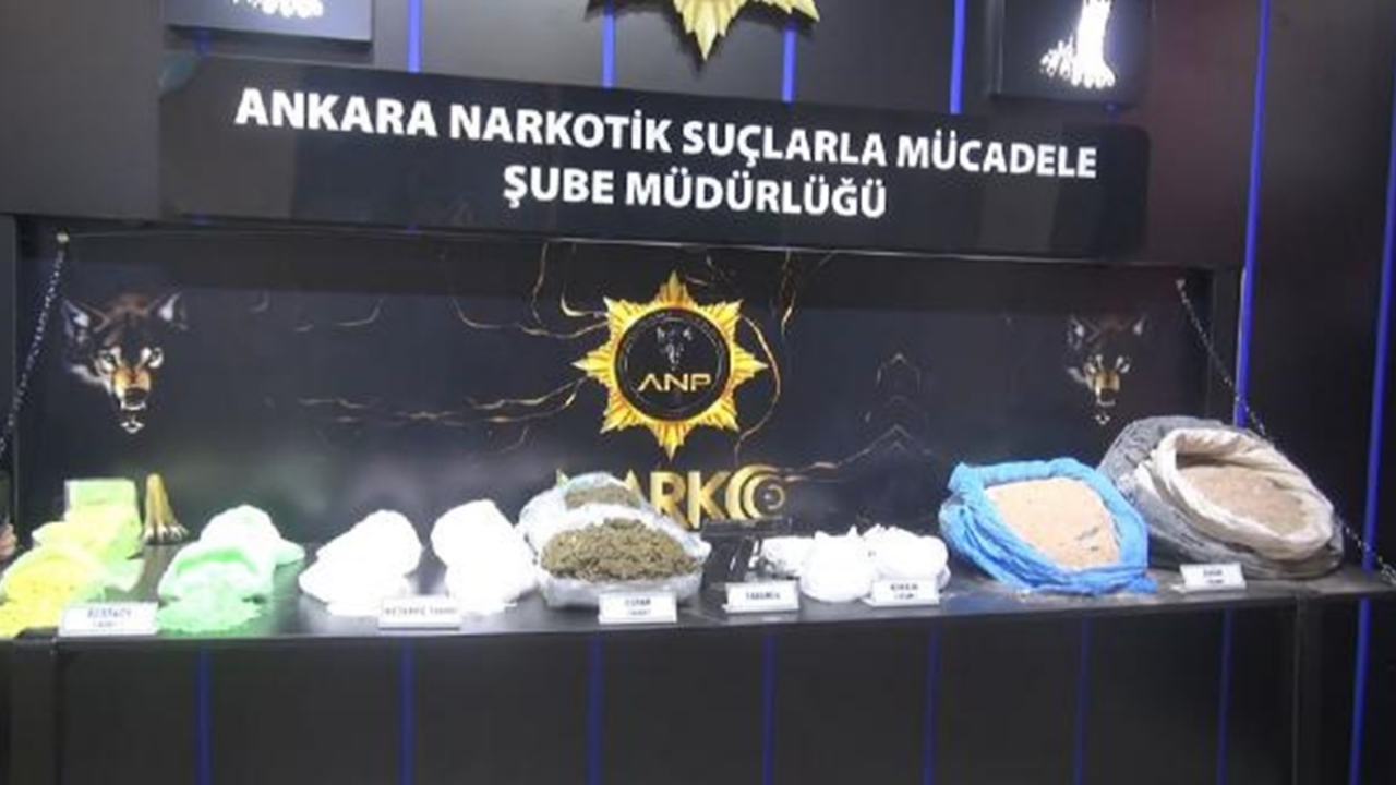 Ankara'da uyuşturucu operasyonu: Milyonlarca liralık madde ele geçirildi, 295 gözaltı, 43 tutuklama