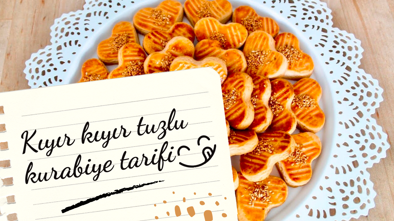 Çay sofralarının vazgeçilmezi olacak! Kıyır kıyır tuzlu kurabiye tarifi...