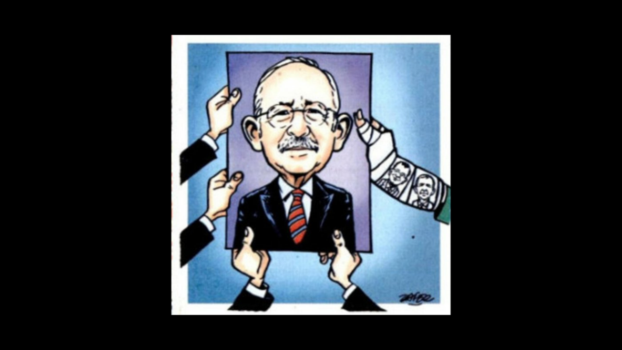 Muhalif medyadan dikkat çeken Akşener karikatürü! Kolunu kırdılar