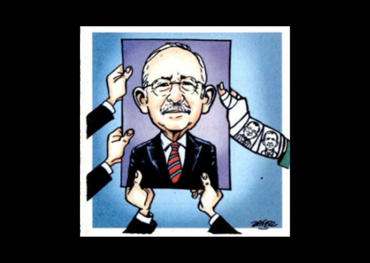 Muhalif medyadan dikkat çeken Akşener karikatürü! Kolunu kırdılar