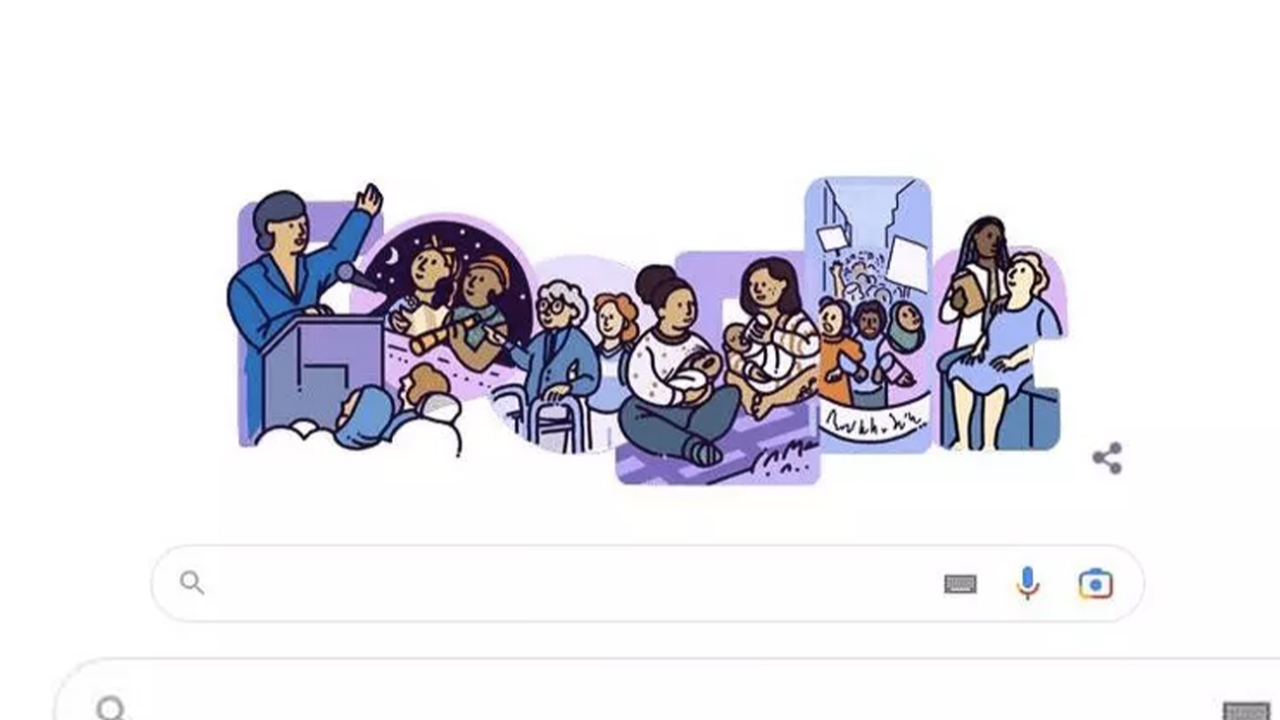 2023 Dünya Kadınlar Günü doodle oldu!
