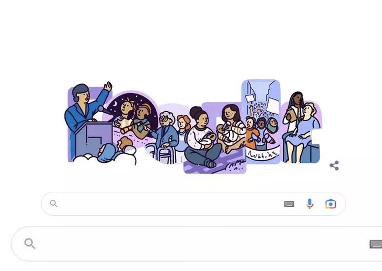 2023 Dünya Kadınlar Günü doodle oldu!