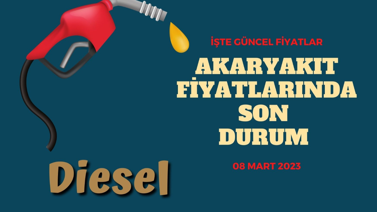 Akaryakıt fiyatlarında son durum! İşte 8 Mart 2023 güncel benzin ve motorin fiyatları