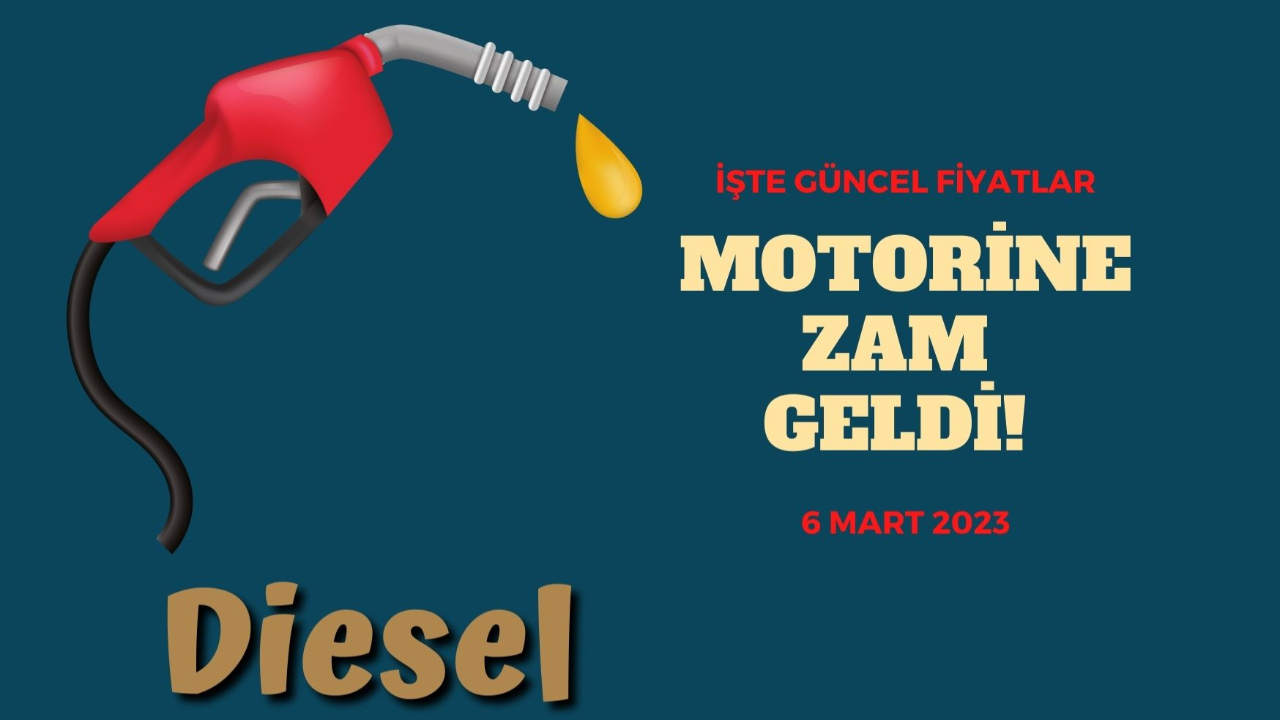 Motorin fiyatlarına zam geldi! İşte 6 Şubat 2023 güncel benzin ve motorin fiyatları