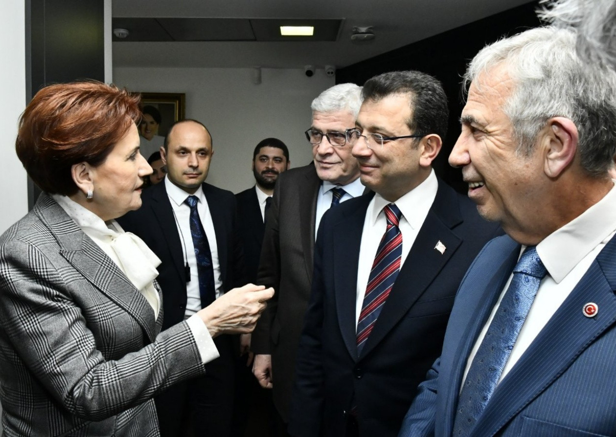 Mansur Yavaş ve Ekrem İmamoğlu'ndan Akşener'e ziyaret! İYİ Parti'den flaş teklif!