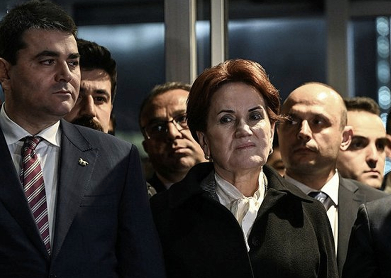 Meral Akşener parti binasının arka kapısından çıktı, yemeğe bile katılmadı!