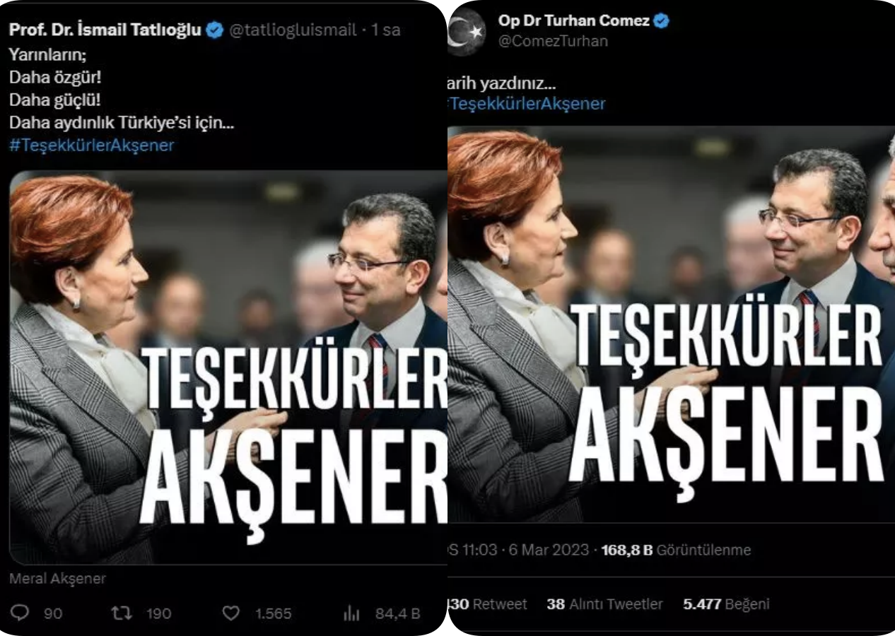 İYİ Parti'li isimlerden Kemal Kılıçdaroğlu'na 'gizli' boykot! Fotoğrafları böyle görmezden geldiler