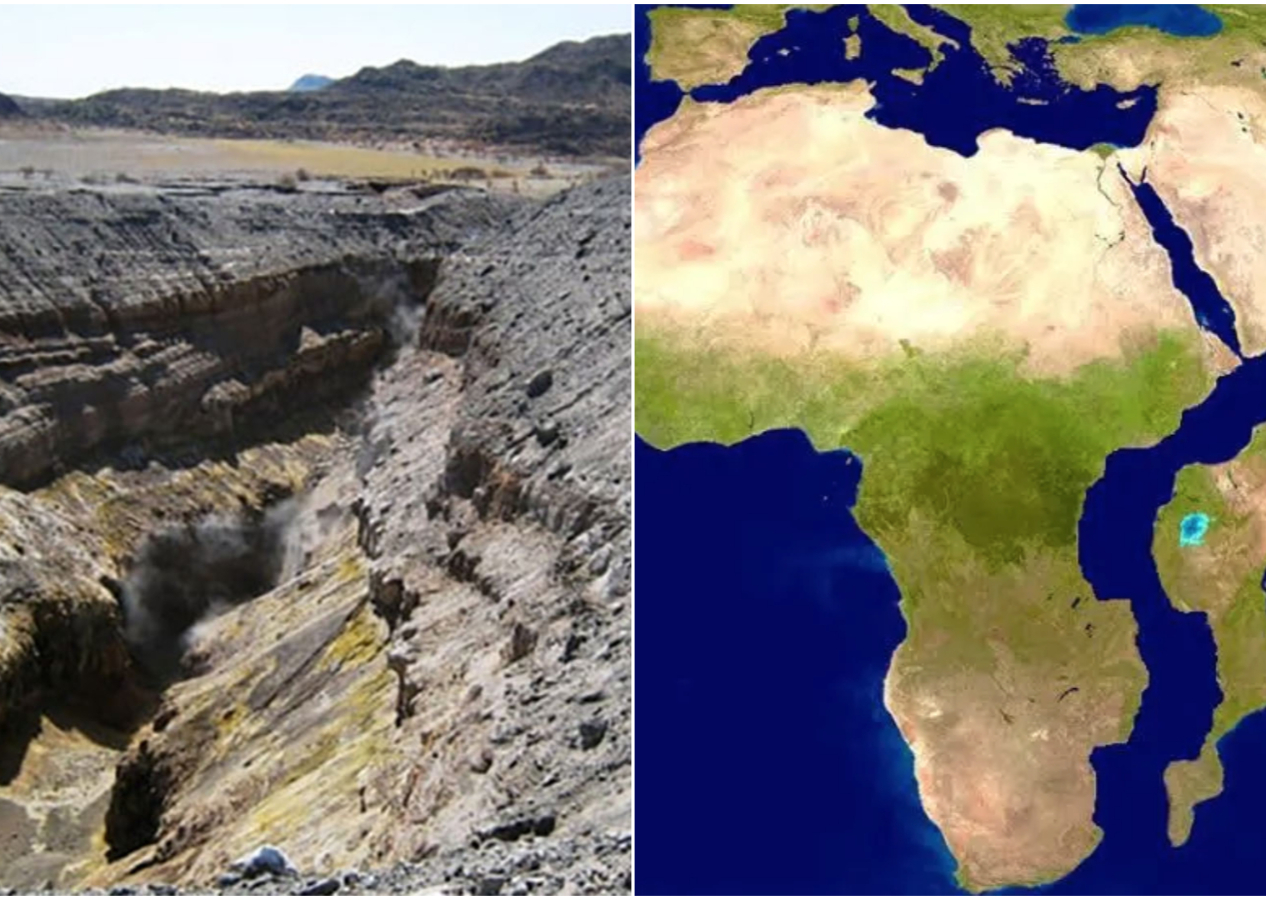 Yeni bir okyanus oluşuyor: Dev kıta Afrika bölünüyor