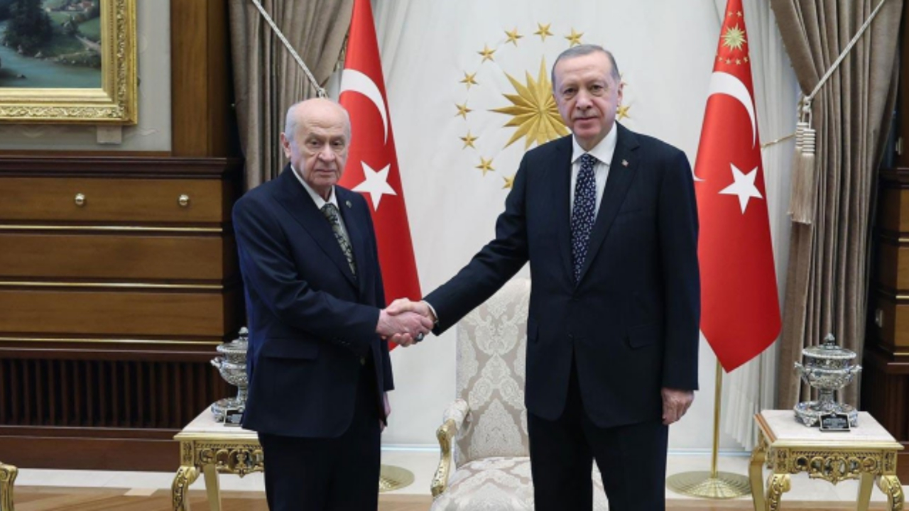 Külliye'de kritik zirve: Cumhurbaşkanı Erdoğan MHP lideri Bahçeli'yi kabul etti