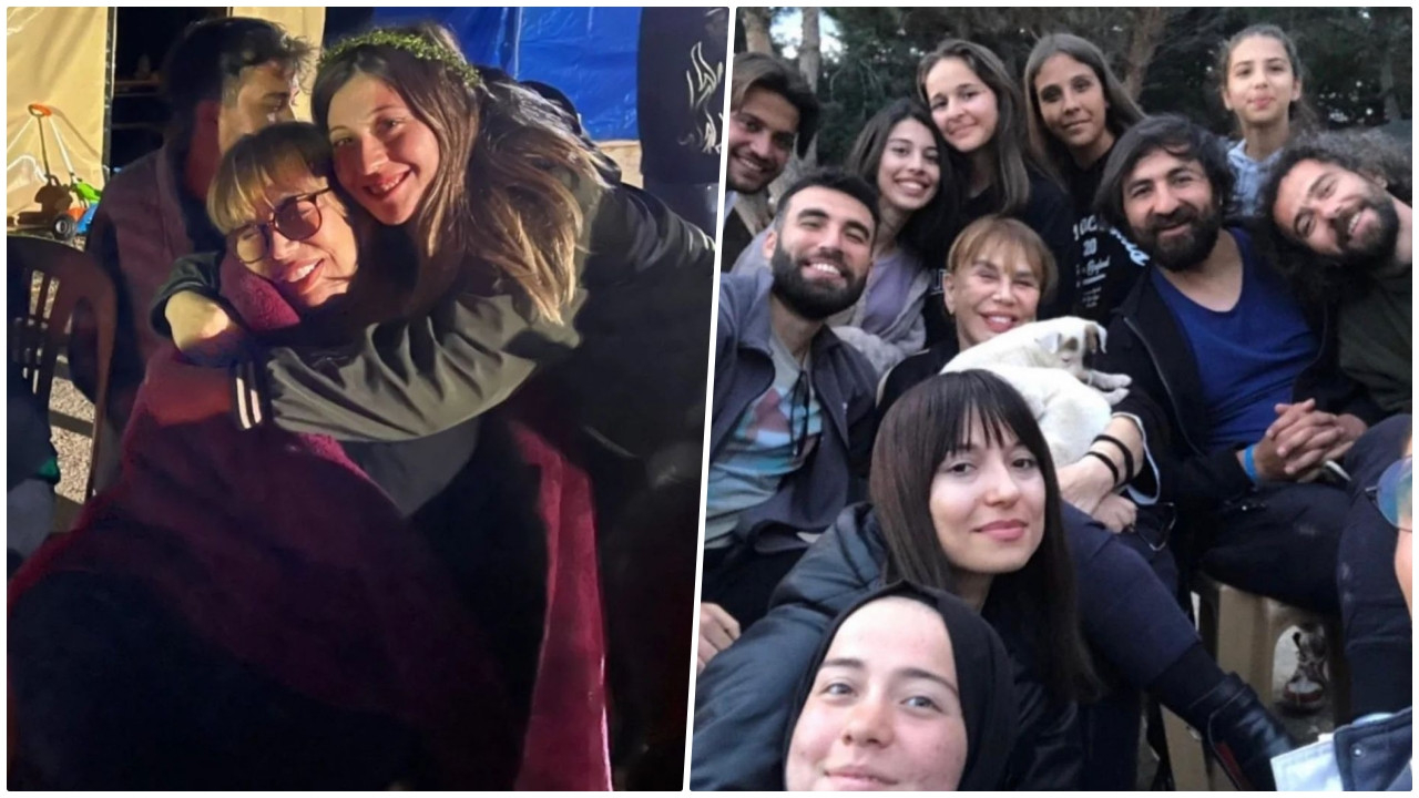 Sezen Aksu depremzedelere moral vermek için Hatay’a gitti