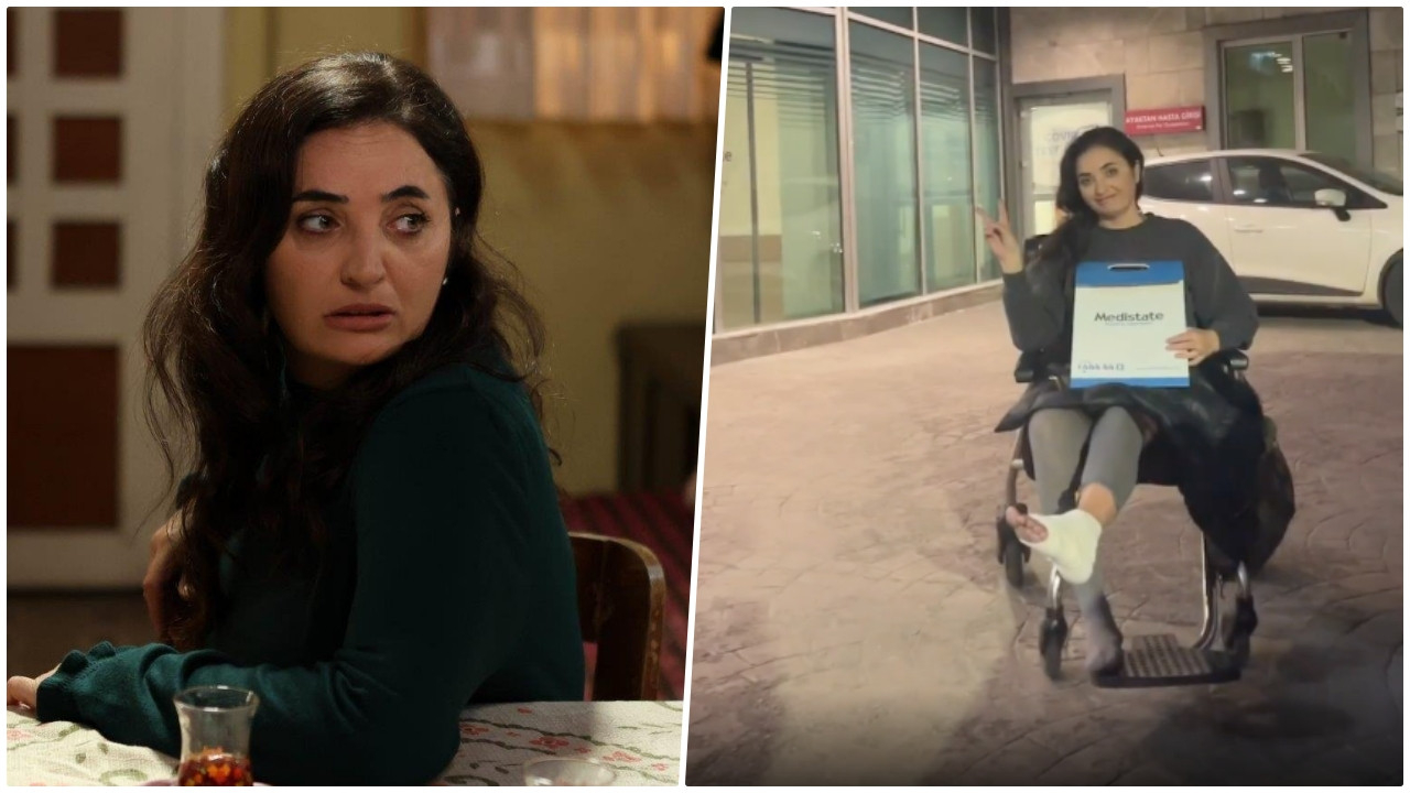 Fadik Sevin Atasoy'dan kötü haber! Kardeşlerim setinde kaza geçirdi
