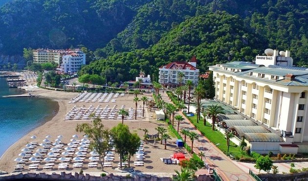 Katar Şeyhinin Marmaris’teki 5 yıldızlı oteli tahliye ediliyor...