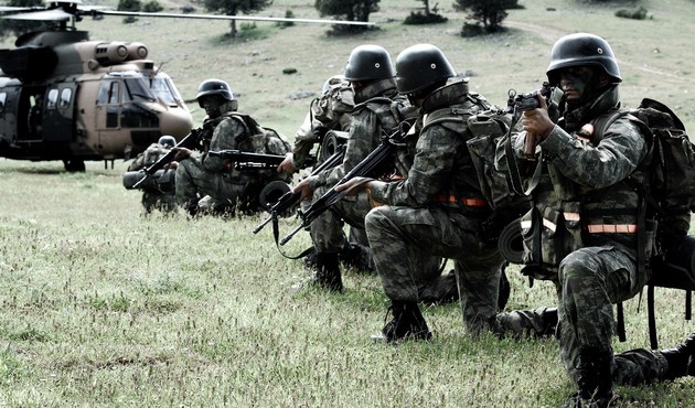 Siirt'te PKK'lı teröristlerle çatışma çıktı...