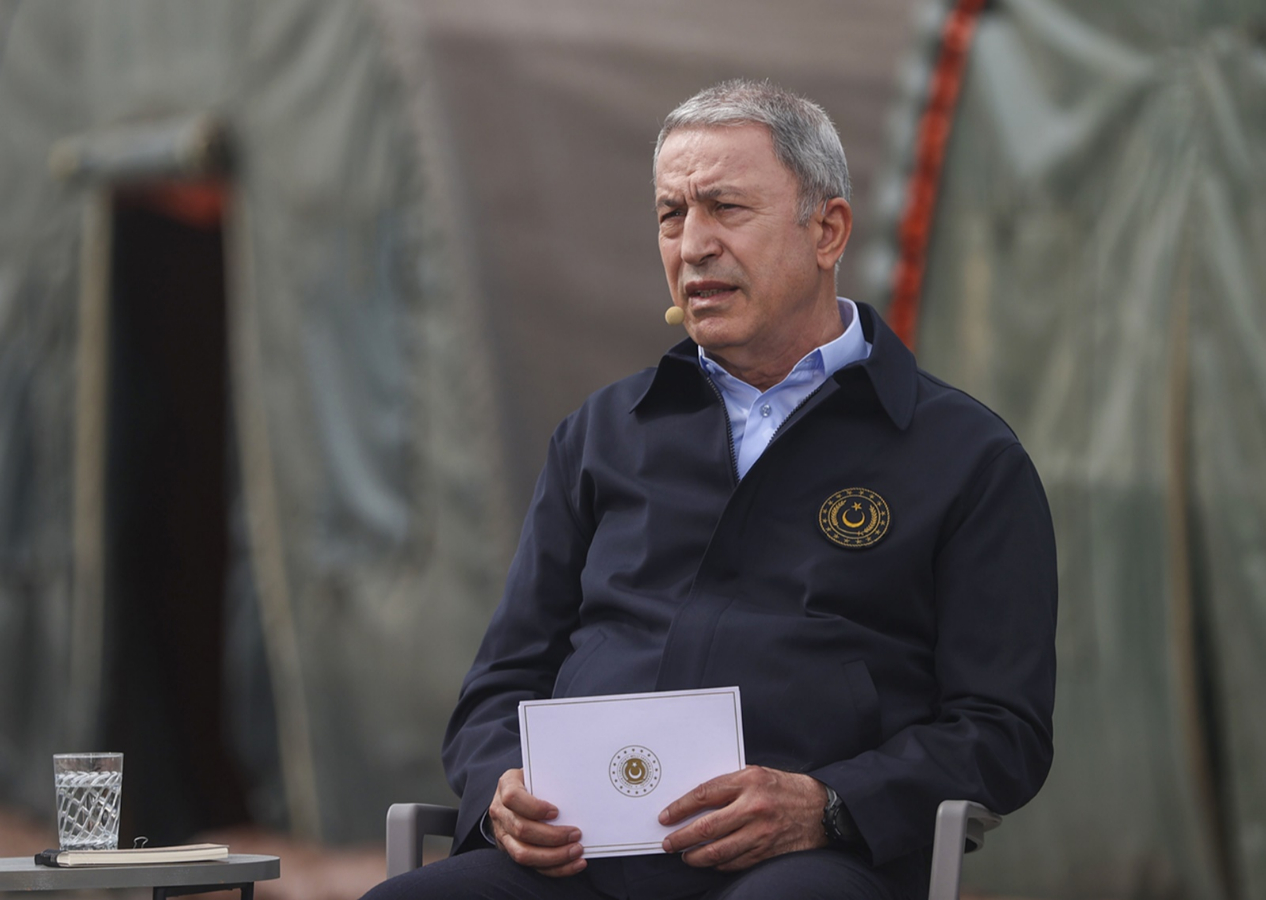 Milli Savunma Bakanı Hulusi Akar: Deprem bölgesine ilk müdahalede, Mehmetçiğin geç çıkması asla söz konusu değil