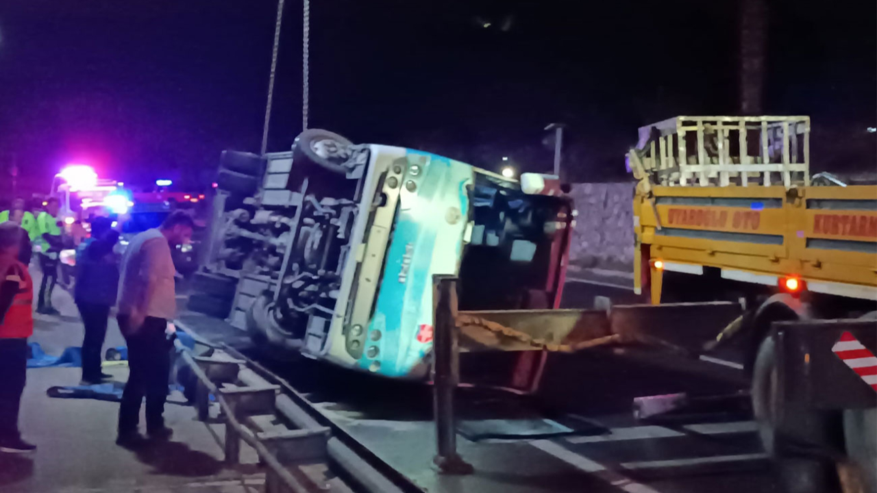 Alanya'da maç sonu kaza: 2'si ağır 15 yaralı