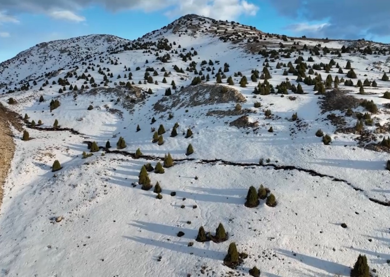 Kahramanmaraş’taki dev fay kırığı havadan görüntülendi