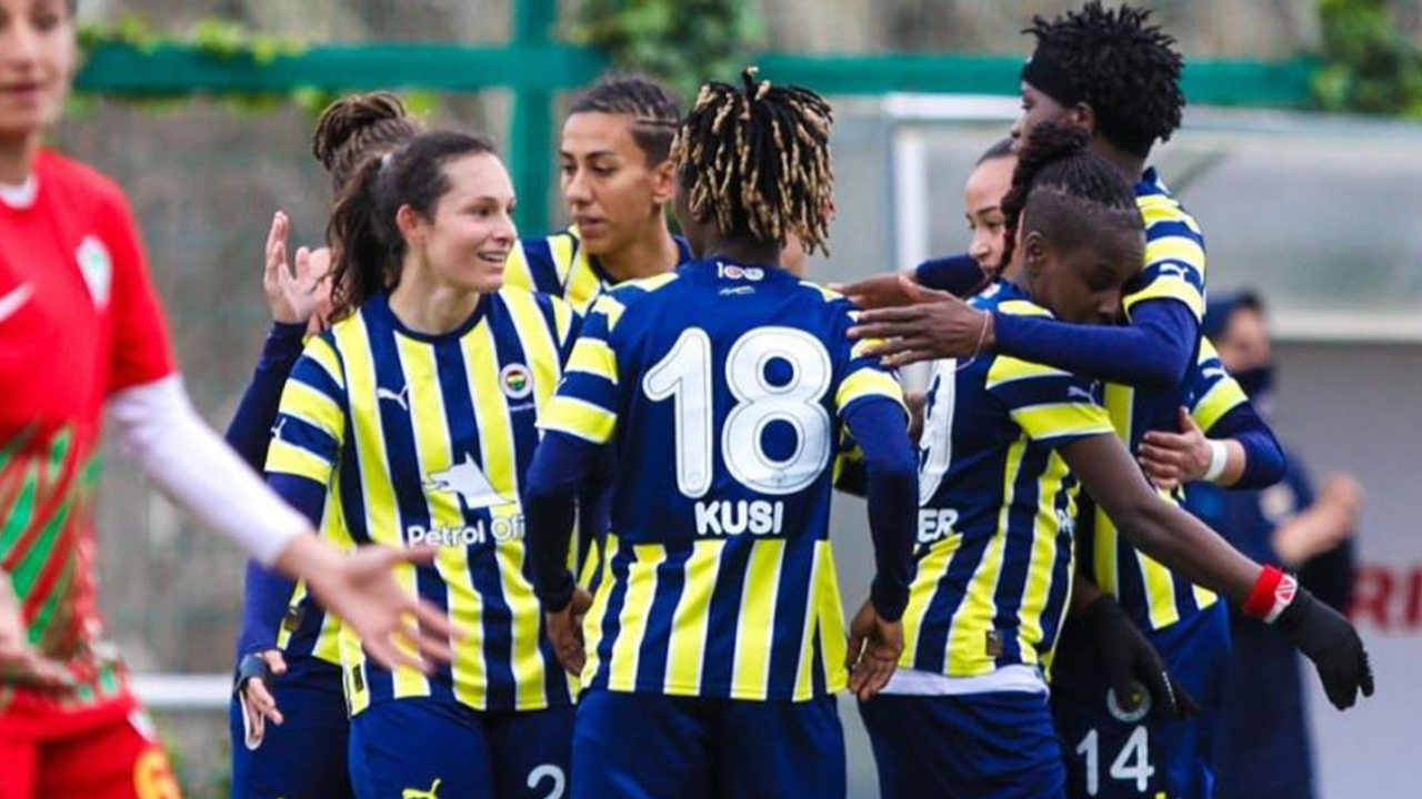 Fenerbahçe'den 4 gollü galibiyet